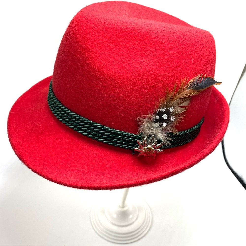 Tyrolean/fedora wool German Lodenhut Schonauer hat